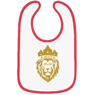 Discover Royalty Lion Bibs