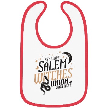 Discover Salem Witches Union Black Bibs