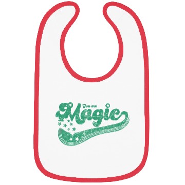 Discover You Are Magic Green Bibs
