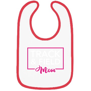 Discover Track And Field Mom - Running Mom Bibs
