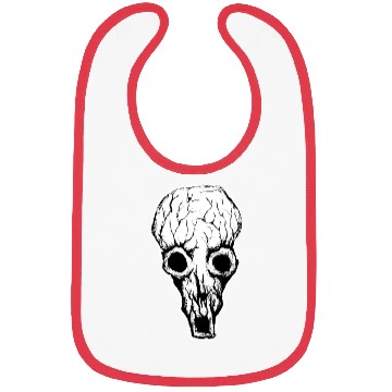 Discover Dazzled Weirdo - Cutout Black - Drawing Style Bibs