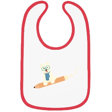 Discover Back To School Student Dog Bibs