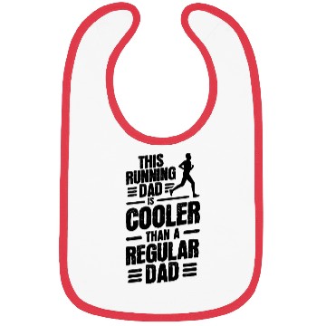 Discover Running Dad Is Cooler Than A Regular Dad Bibs