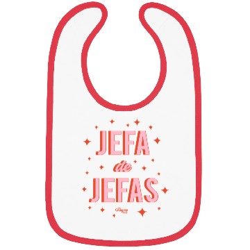 Discover Chingona Inc Jefa De Jefas Blue Small Bibs