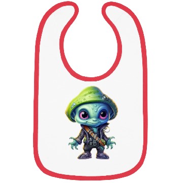 Discover Alien Extraterrestrial Pirate Bibs