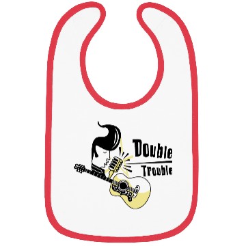 Discover Double Trouble Music Bibs