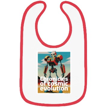 Discover Alien Brain Pilot: Mech Masterpiece Bibs