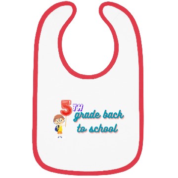 Discover 5th grade back to school Bibs