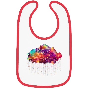 Discover Cloud Computing Cyberpunk Developer IT Computer Bibs