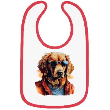 Discover Golden Retriever in the Streets | Dog Lovers Bibs