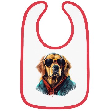 Discover Golden Retriever in the Streets | Dog Lovers Bibs