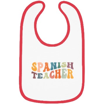 Discover Groovy Spanish Teacher Maestra Bilingual Teaching Bibs