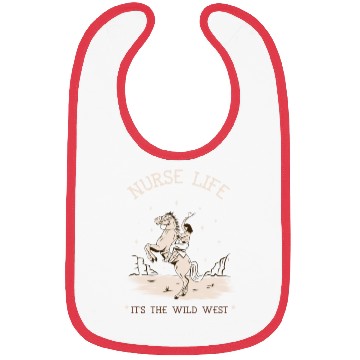 Discover Nurse Life It's The Wild West Bibs