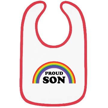 Discover Proud Son Gay Pride Bibs