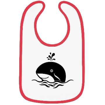 Discover Whale Ocean Marine Bibs