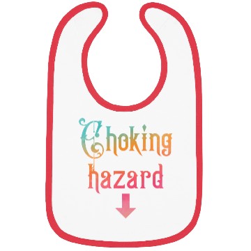 Discover Choking hazard down arrow Bibs