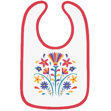 Discover Flower Painting Bibs