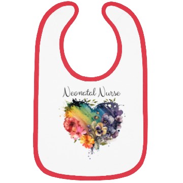 Discover Caring Neonatal Nurse Bibs