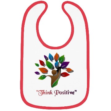 Discover Thinks Positive Bibs