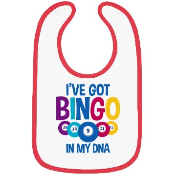 Discover I've Got Bingo In My Dna 2 Bibs