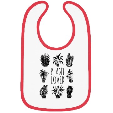 Discover Plant Lover Potted Plants Gallery Black Bibs