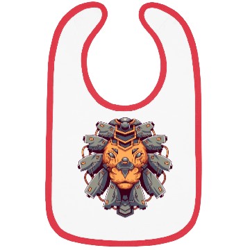 Discover Mecha Lion Head Bibs