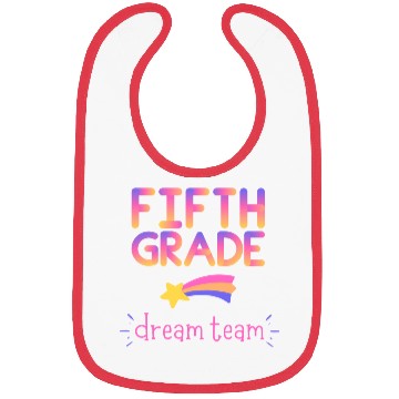 Discover Bright Dream Team Teacher Student Bibs
