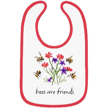 Discover Bees Are Friends Bees And Wildflowers Bibs
