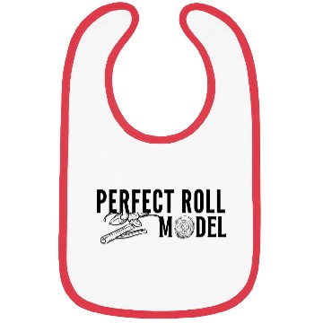 Discover Perfect Roll Model Cinnamon Roll Mom Dad Role Mode Bibs