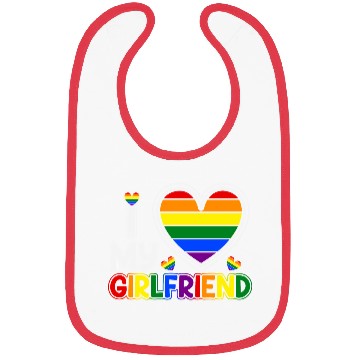 Discover i love my girlfriend Bibs