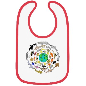 Discover World Oceans Day Sea Life Bibs