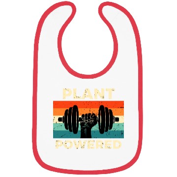 Discover Retro Plant Powered Gym Workout Bibs