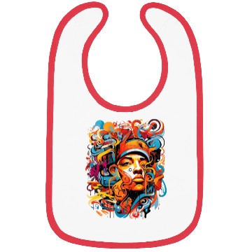 Discover Music, hip-hop, rap, rapper, sound, gift. Bibs