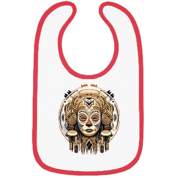 Discover music, african sound, drum, gift Bibs
