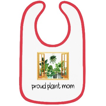 Discover Proud Plant Mom A Plant Lover s Window Bibs