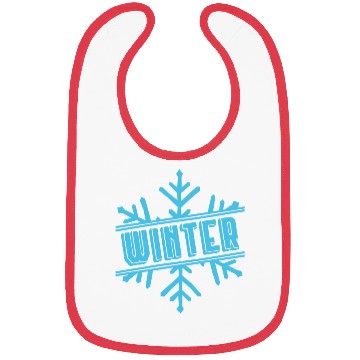 Discover Winter Snowflakes Bibs