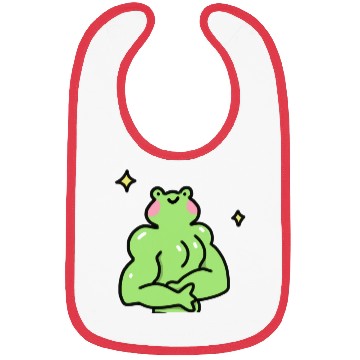 Discover Gym Frog Bibs