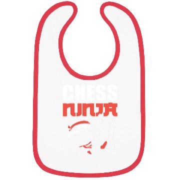 Discover Chess Ninja Chess Player Gift Bibs
