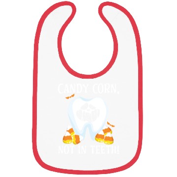 Discover Candy Corn, Not in Teeth! Bibs