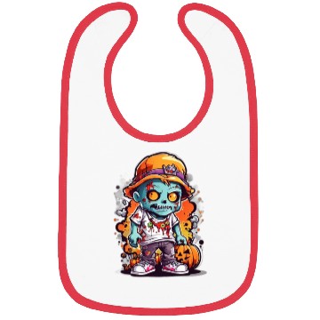 Discover Zombie Frights Halloween and zombies Bibs