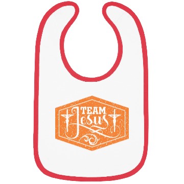 Discover Team Jesus Christian Christmas Bibs