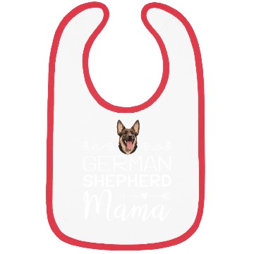 Discover German Shepherd Mama Bibs