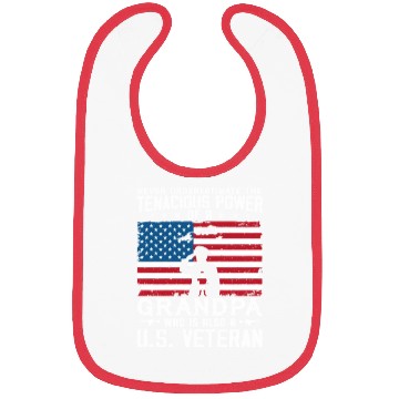 Discover US Army Veteran Grandpa Bibs
