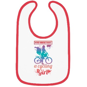 Discover Never Underestimate A Cycling Girl Bibs