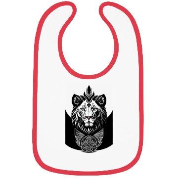 Discover Lion outline Bibs