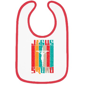 Discover Jesus Squad Love Jesus Christian Christmas Bibs