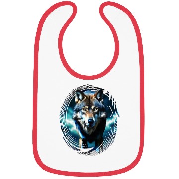 Discover The Midnight Wolf Bibs