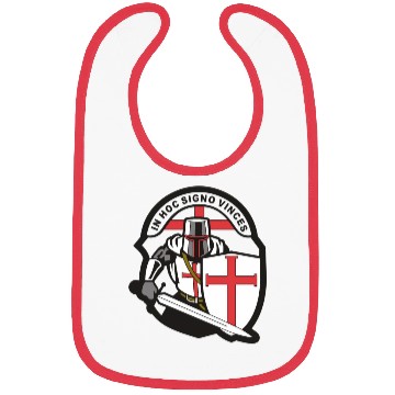 Discover Crusader 'in Hoc Signo Vinces ' Knights Templar Bibs