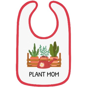 Discover Pot Plant Mom Bibs