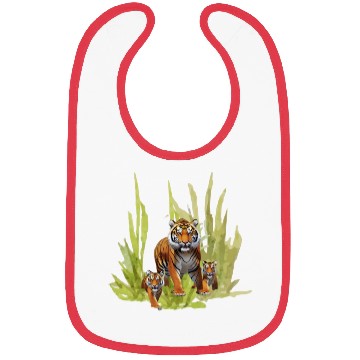 Discover Wildlife Endangered Tiger Cubs Bibs